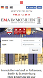 Mobile Screenshot of ema-immobilien.de